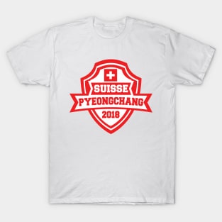 Team Switzerland Pyeongchang 2018 T-Shirt